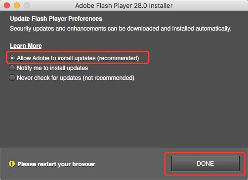 download adobe flash player for mac safari